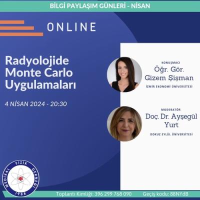 Radyolojide Monte Carlo Uygulamaları - 4 Nisan 2024