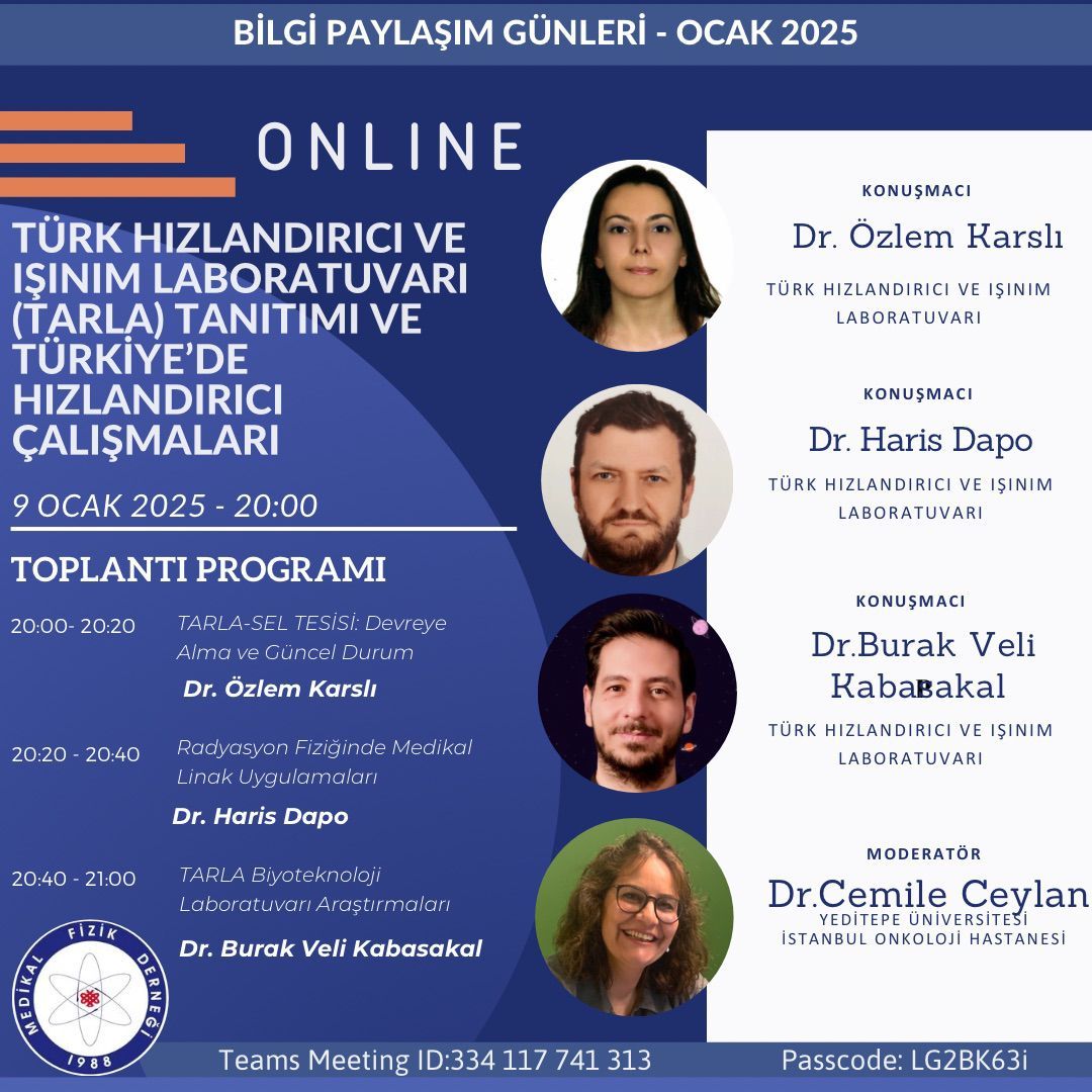 Türk Hızlandırıcı ve Işınım Labaratuvarı (TARLA) Tanıtımı ve Türkiye'de Hızlandırıcı Çalışmaları