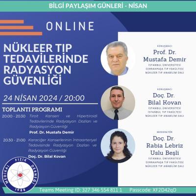 Nükleer Tıp Tedavilerinde Radyasyon Güvenliği - 24 Nisan 2025