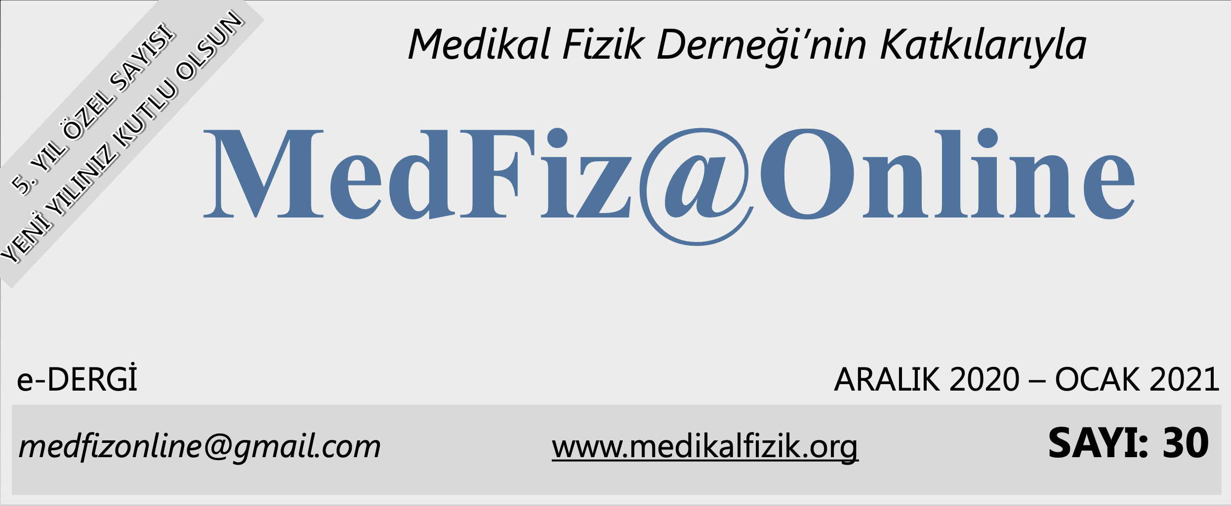 MedFiz@Online-ARALIK 2020-OCAK 2021 SAYI: 30