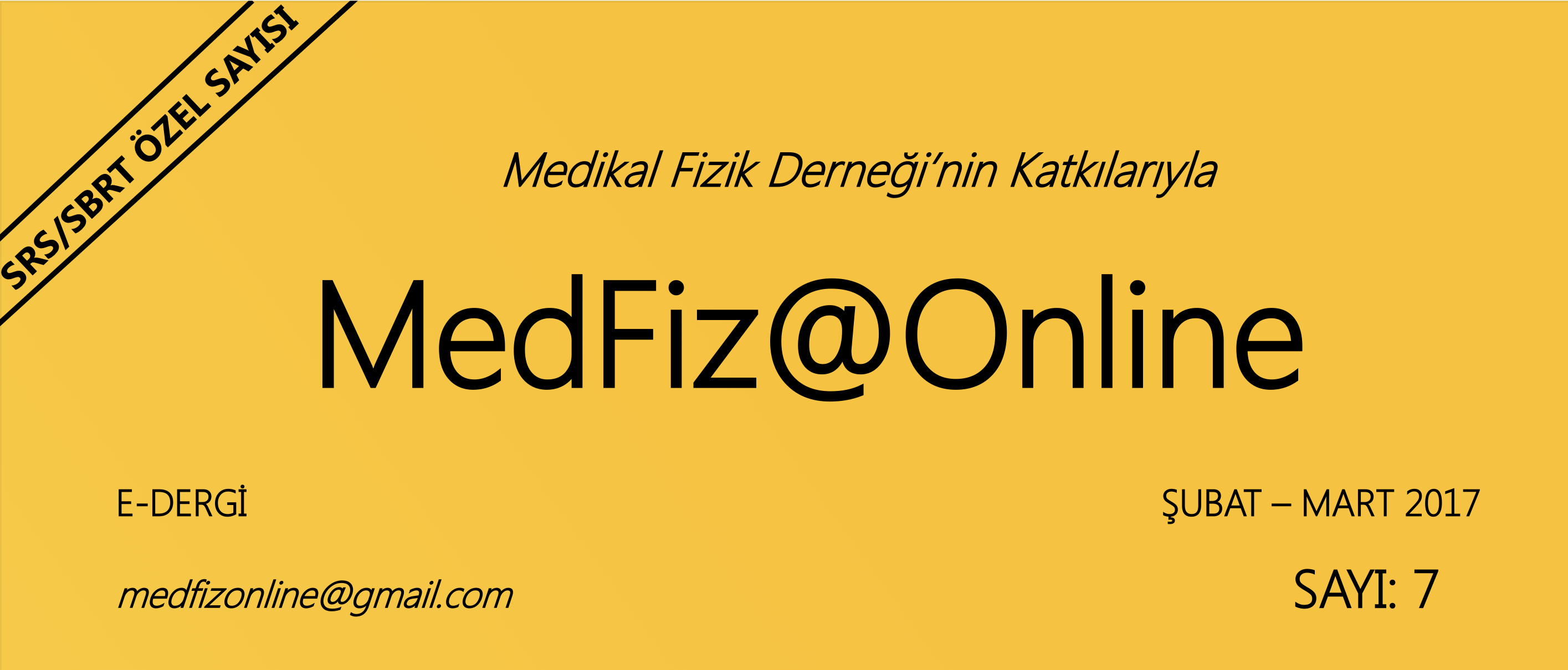 MedFiz@Online-ŞUBAT-MART 2017 SAYI: 7