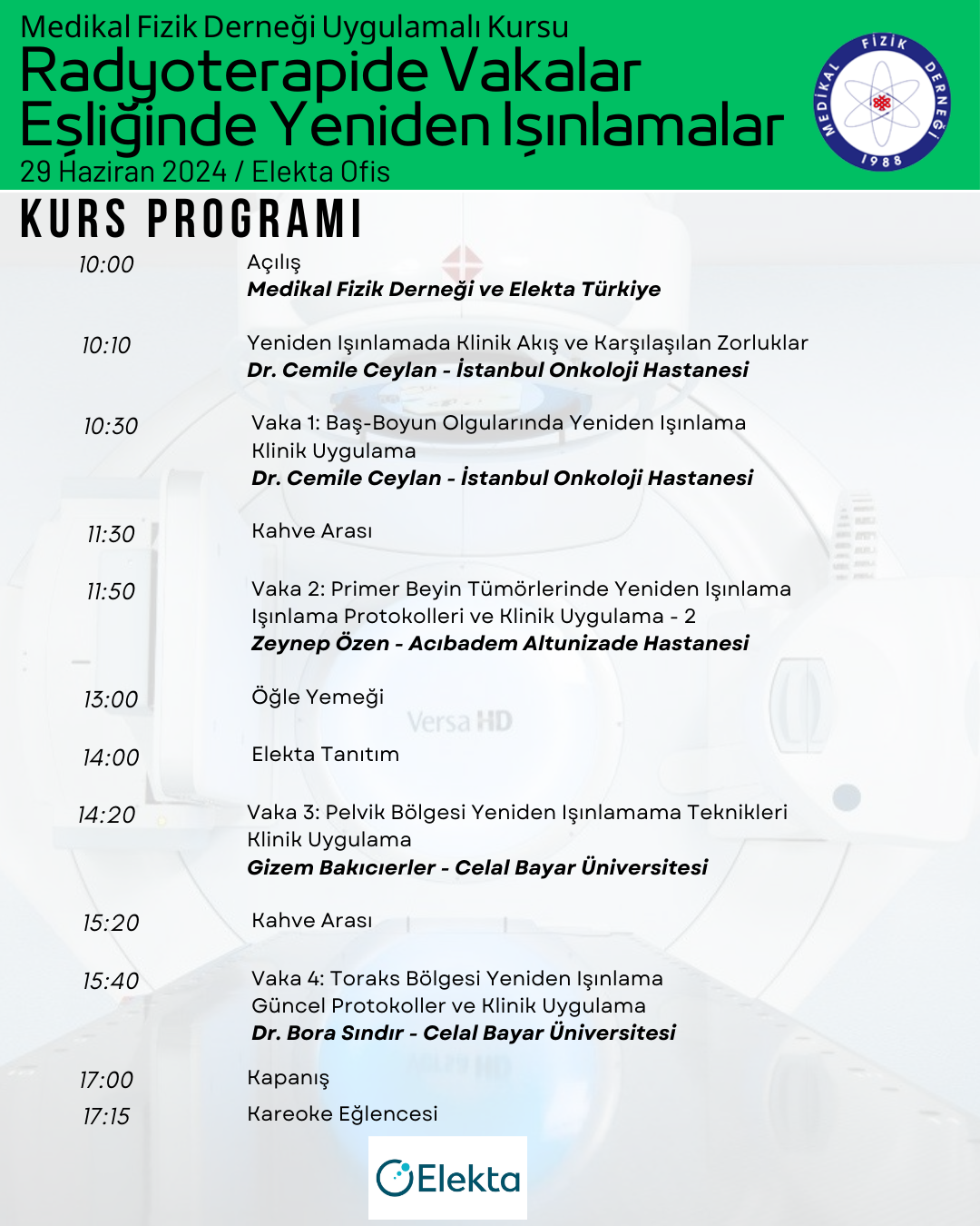 Radyoterapide Vakalar Eşliğinde Yeniden Işınlamalar 2 - İstanbul