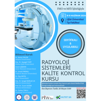Radyoloji Sistemleri Kalite Kontrol Kursu - Ankara