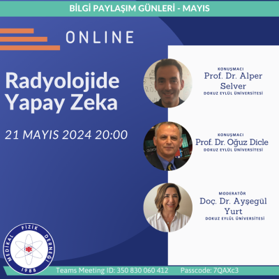 Radyolojide Yapay Zeka - 21 Mayıs 2024