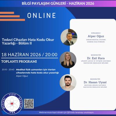Radyoterapi Tedavi Cihazlarında Hata Kodu Okur Yazarlığı - Bölüm II