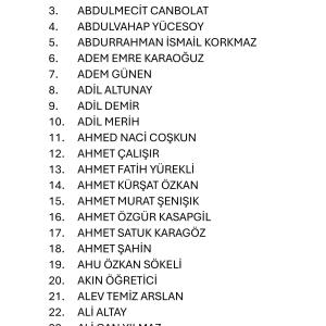 Genel Kurula Katılım Hakkı Olan Üyeler Hakkında Duyuru