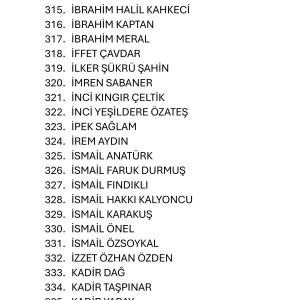 Genel Kurula Katılım Hakkı Olan Üyeler Hakkında Duyuru