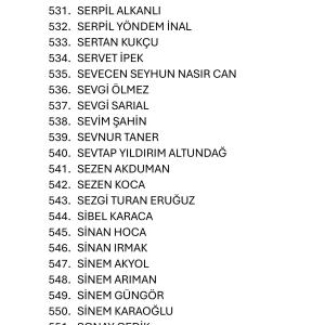 Genel Kurula Katılım Hakkı Olan Üyeler Hakkında Duyuru