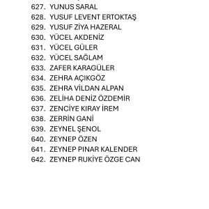 Genel Kurula Katılım Hakkı Olan Üyeler Hakkında Duyuru