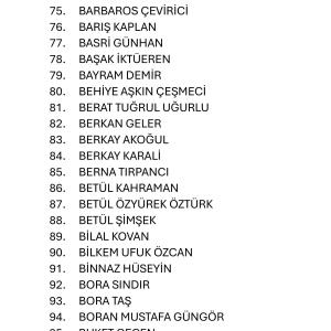 Genel Kurula Katılım Hakkı Olan Üyeler Hakkında Duyuru